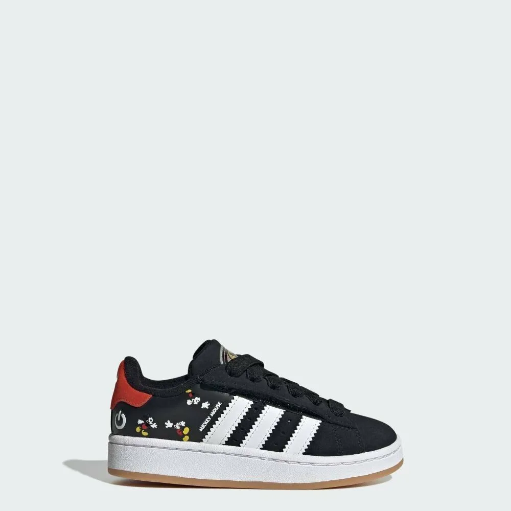 Детские кроссовки Disney Mickey Mouse Canvas 00s со светодиодной подсветкой / Adidas Disney... Adidas, black
