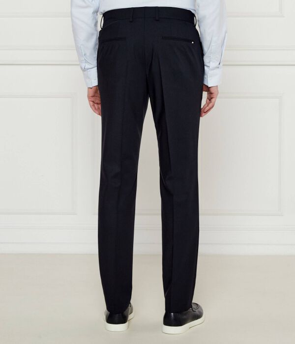 Штаны h-genius-dtl-wg-252 Slim fit Boss, синий — фото 4