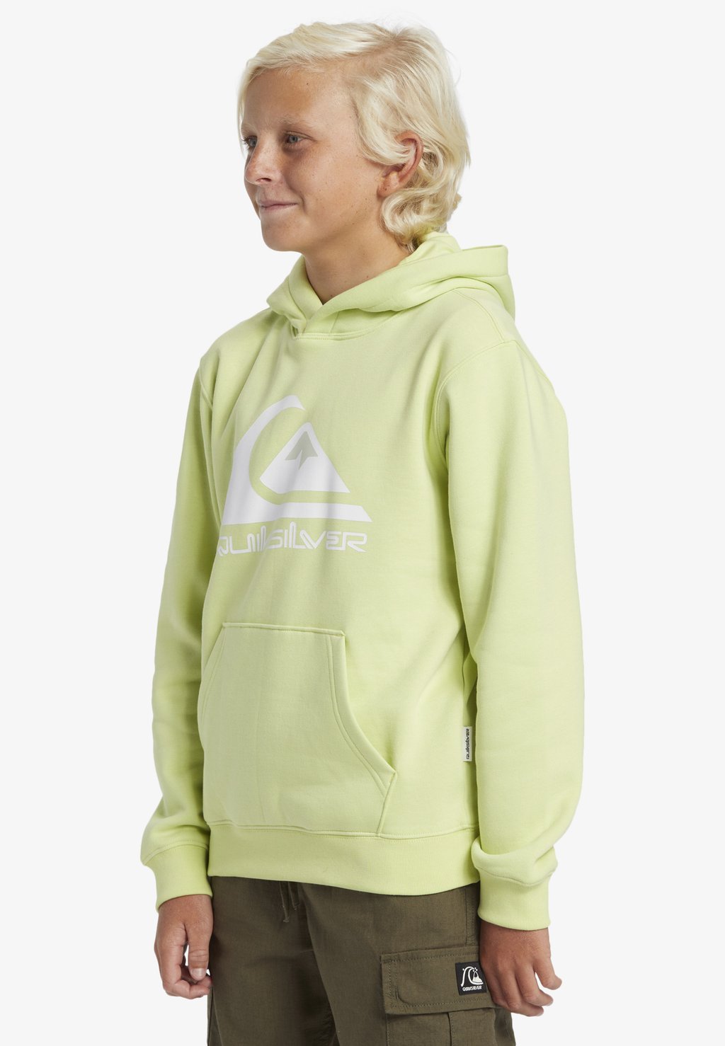 

Толстовка с капюшоном BIG LOGO Quiksilver, зеленый