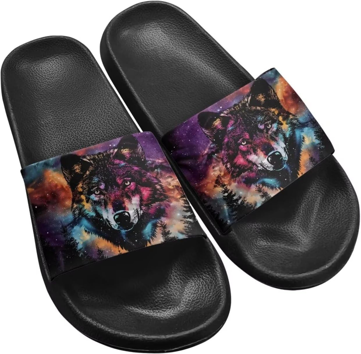 

Тапочеки Jrysaedy House Slides, Starry Sky Wolf