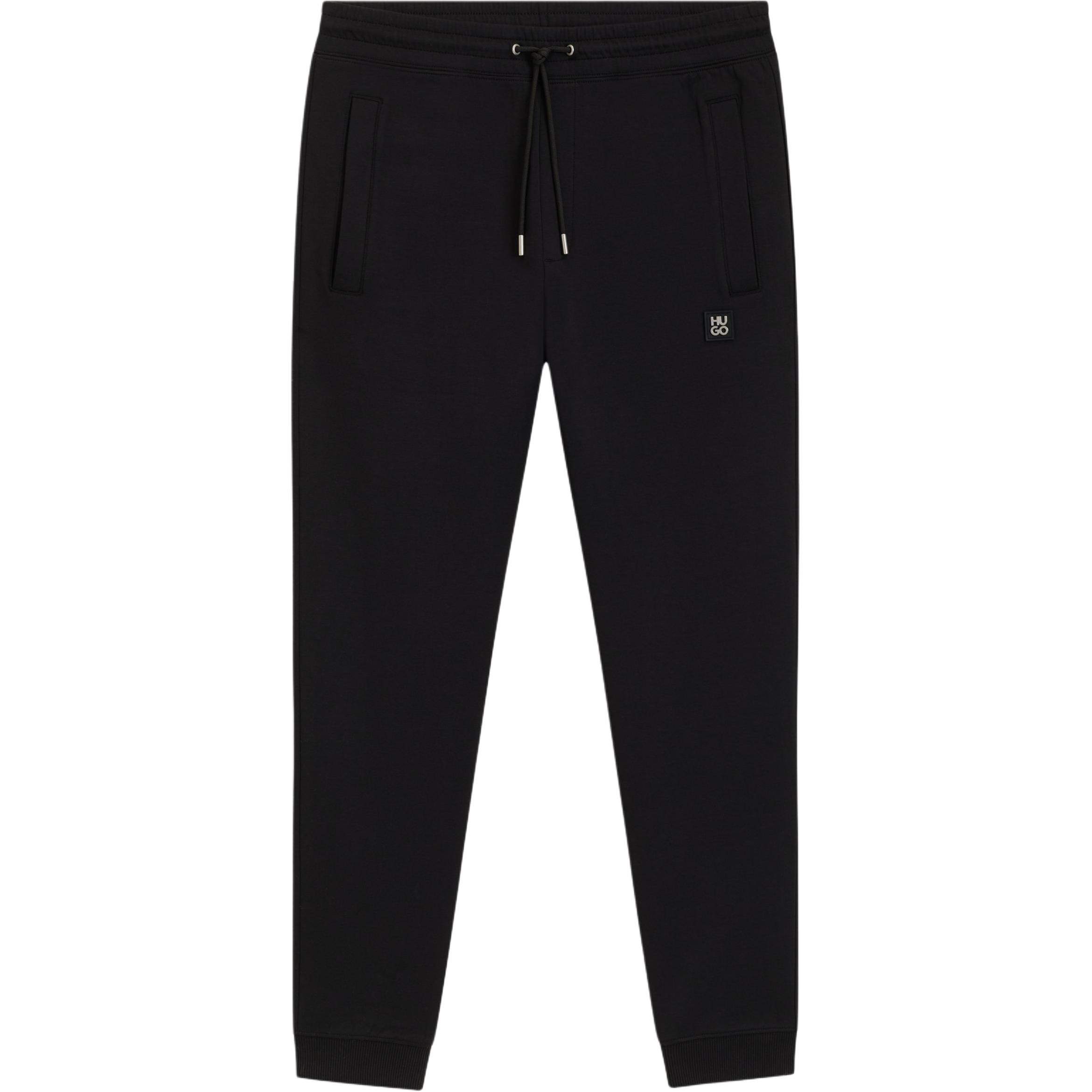 

Хьюго Лого нашивка Штаны с кулиской HUGO BOSS, черный