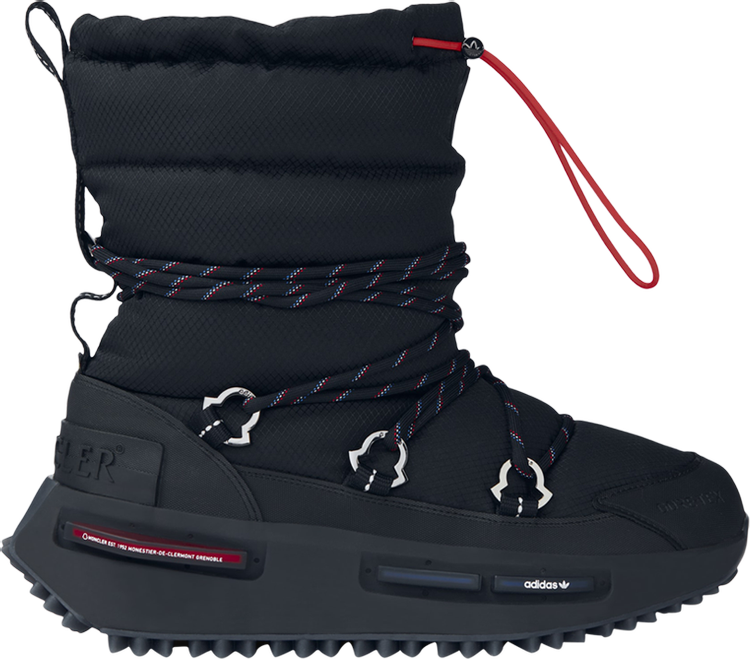 

Кроссовки Moncler x NMD_S1 Mid GORE-TEX 'The Art of Exploration - Black', черный