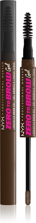 

Гель для бровей с аппликатором NYX Professional Makeup Zero To Brow Gel, 07 Espresso 2 ml