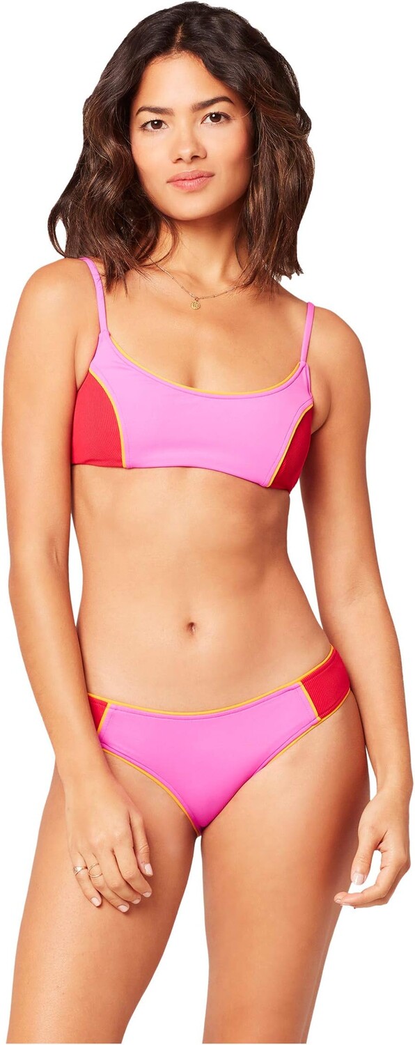 

Купальный топ L*Space Gigi Top, цвет Bright Fuchsia/Red/Mango