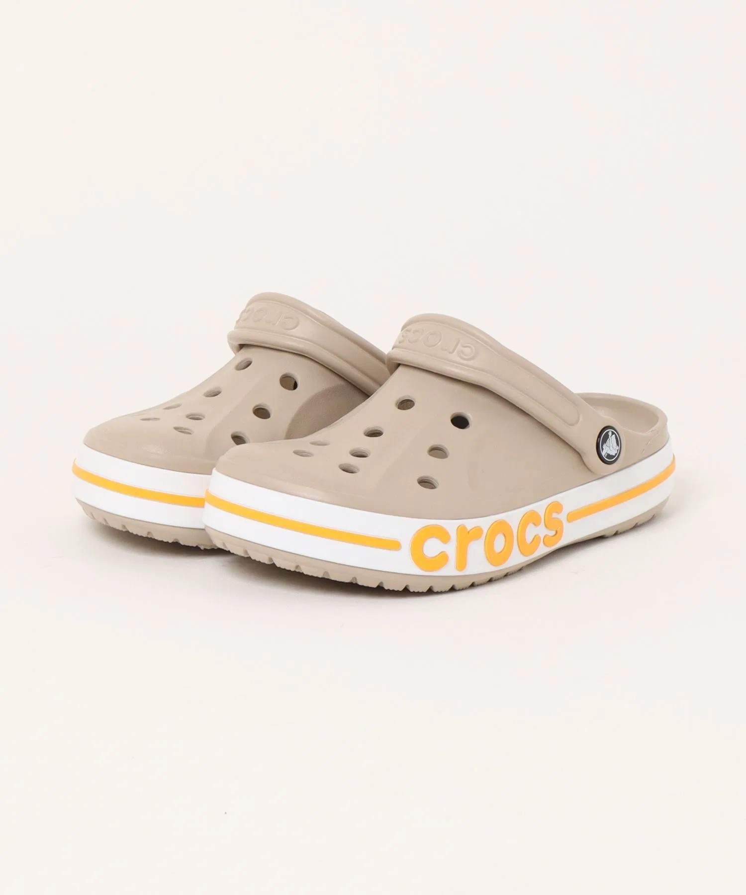 Унисекс сандалии Crocs Bayaband Clog бежевые