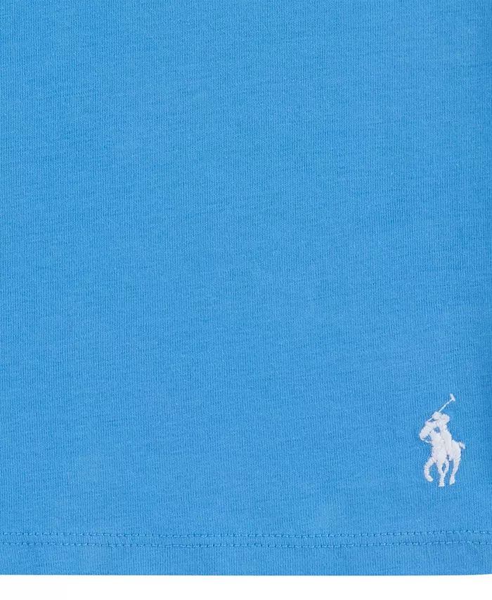 Футболки с круглым вырезом для мальчиков, 3 шт Polo Ralph Lauren, синий — фото 3