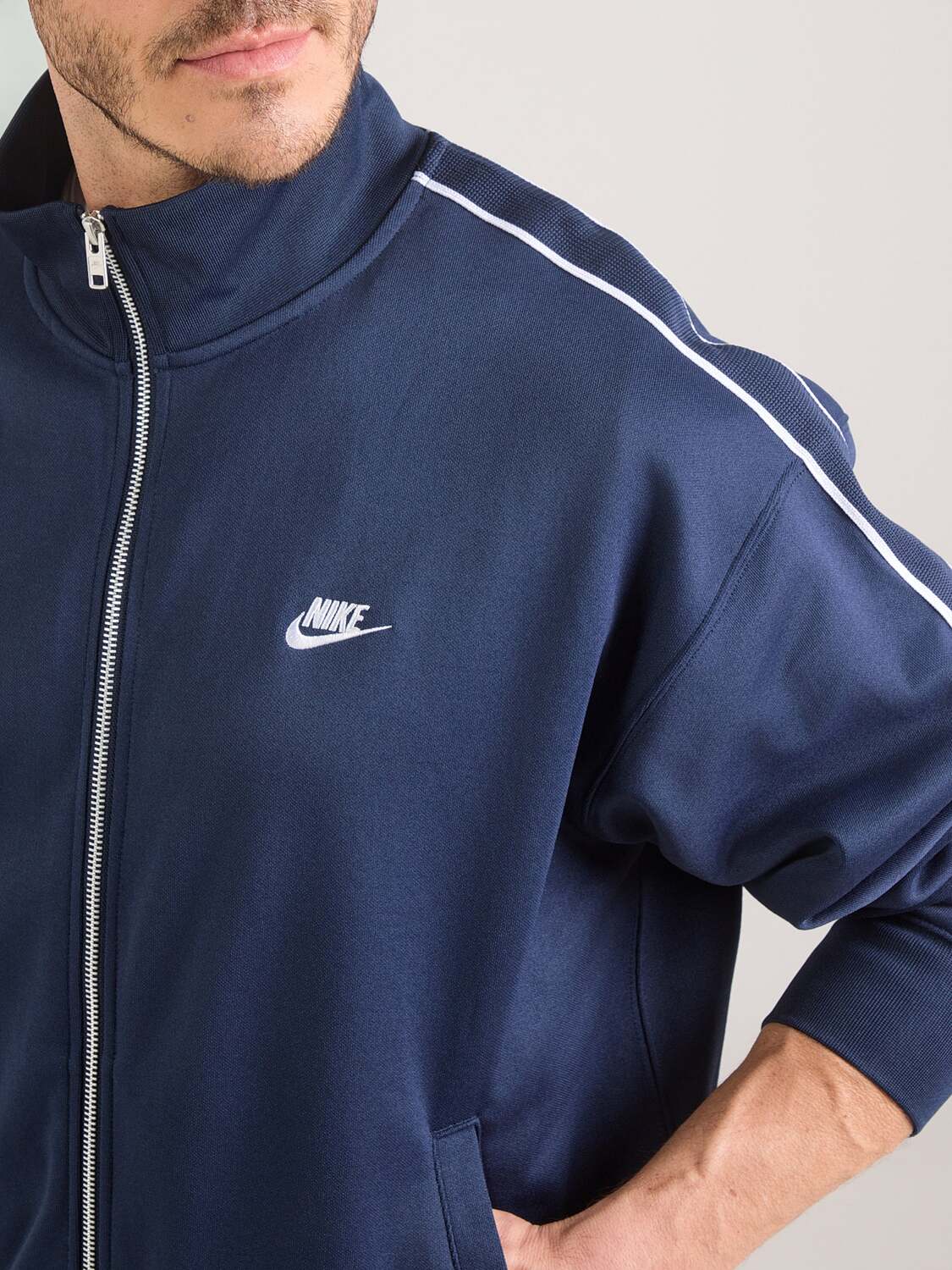 Nike Sportswear Толстовка с молнией в цвете Navy — фото 2
