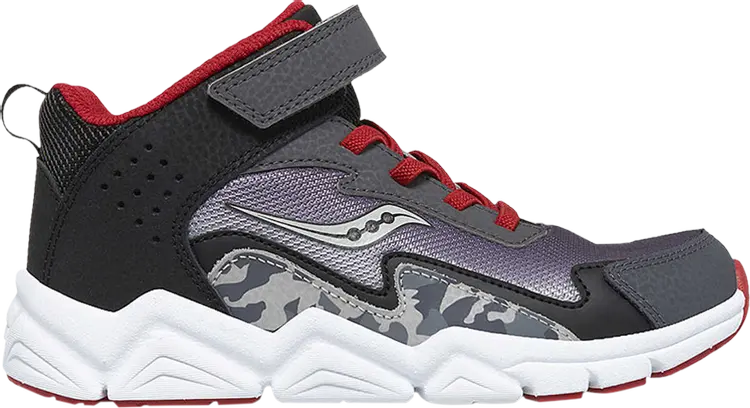 

Кроссовки Flash A/C Mid Big Kid 'Grey Red Camo', серый