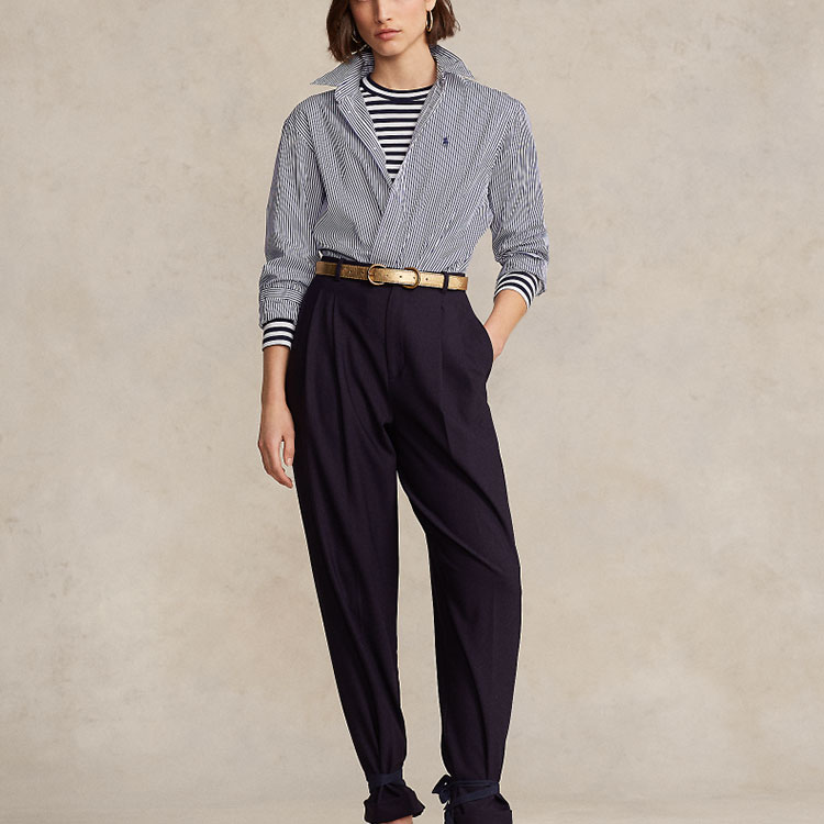 Polo Ralph Lauren Футболка Women's Blue White Stripes — фото 4