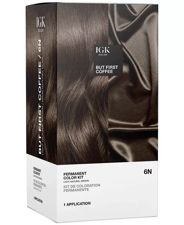 Набор из 6 перманентных красок Igk Hair, but first coffee