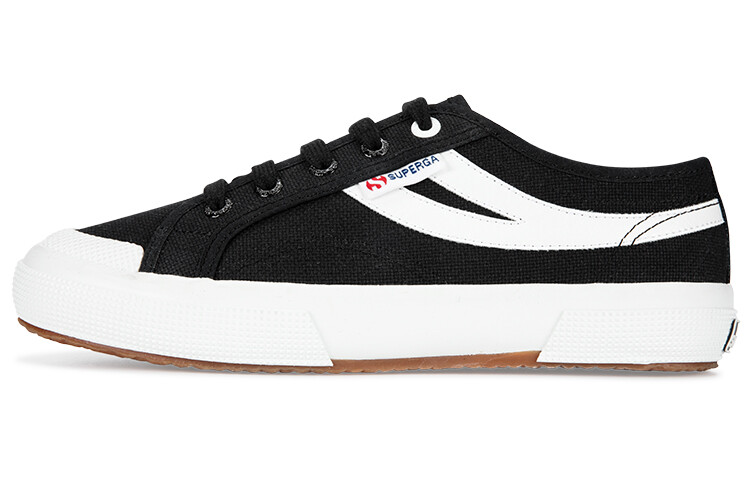 

Кеды унисекс с низким верхом черного цвета Superga