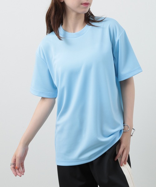 

Спортивная футболка влагоотводящая, быстросохнущая, с защитой от УФ-излучения United Athle, светло-голубой