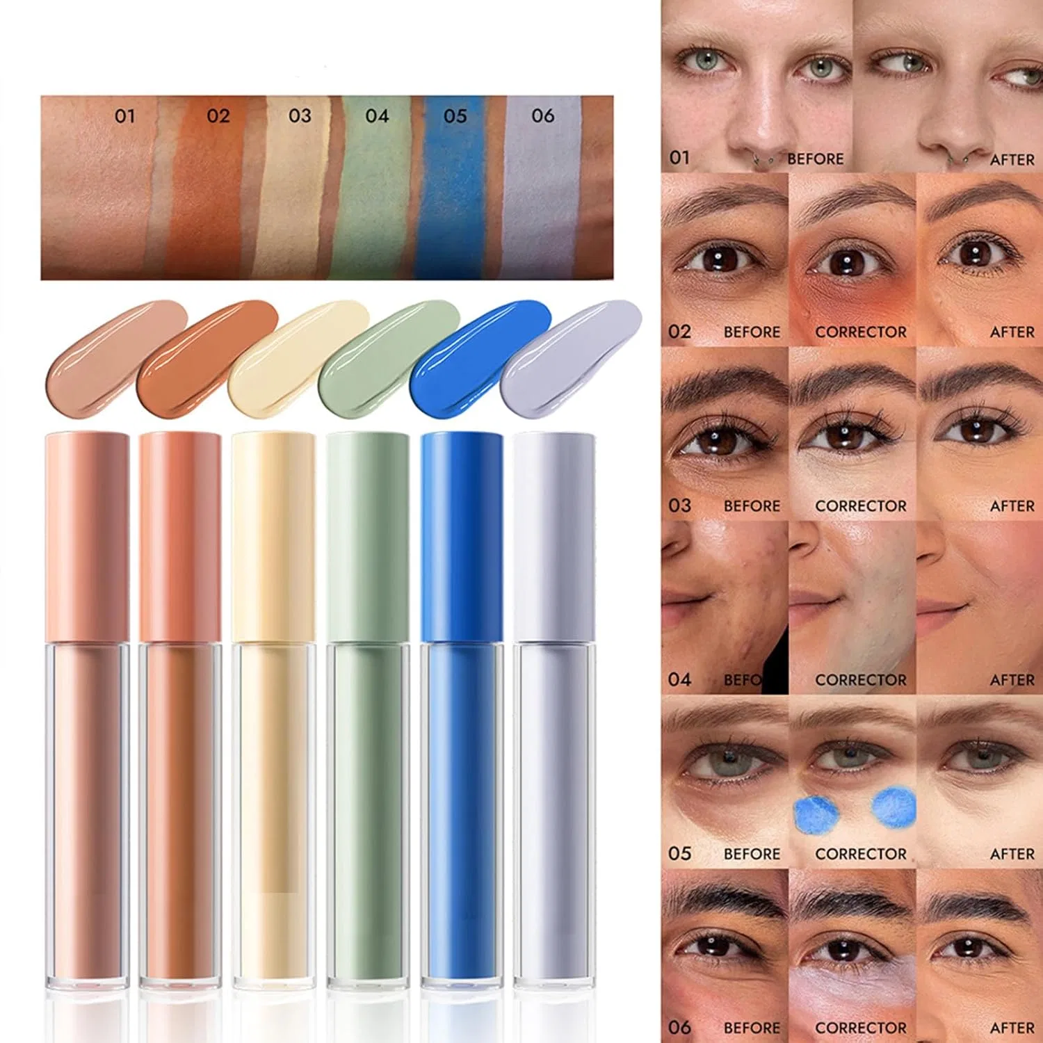 Корректор цвета лица «Colour Corrector» Pcc Ptyxis, #Orange — фото 4