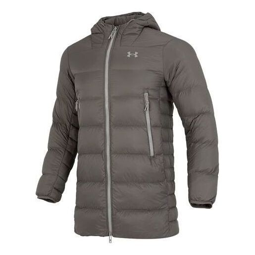 

Куртка storm down parka 'brown' Under Armour, коричневый