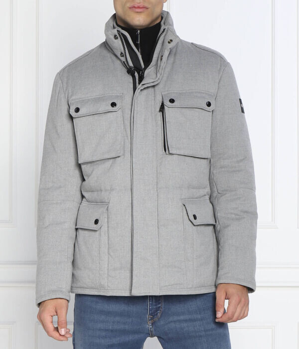 

Куртка Boss Carruso Regular Fit, серый