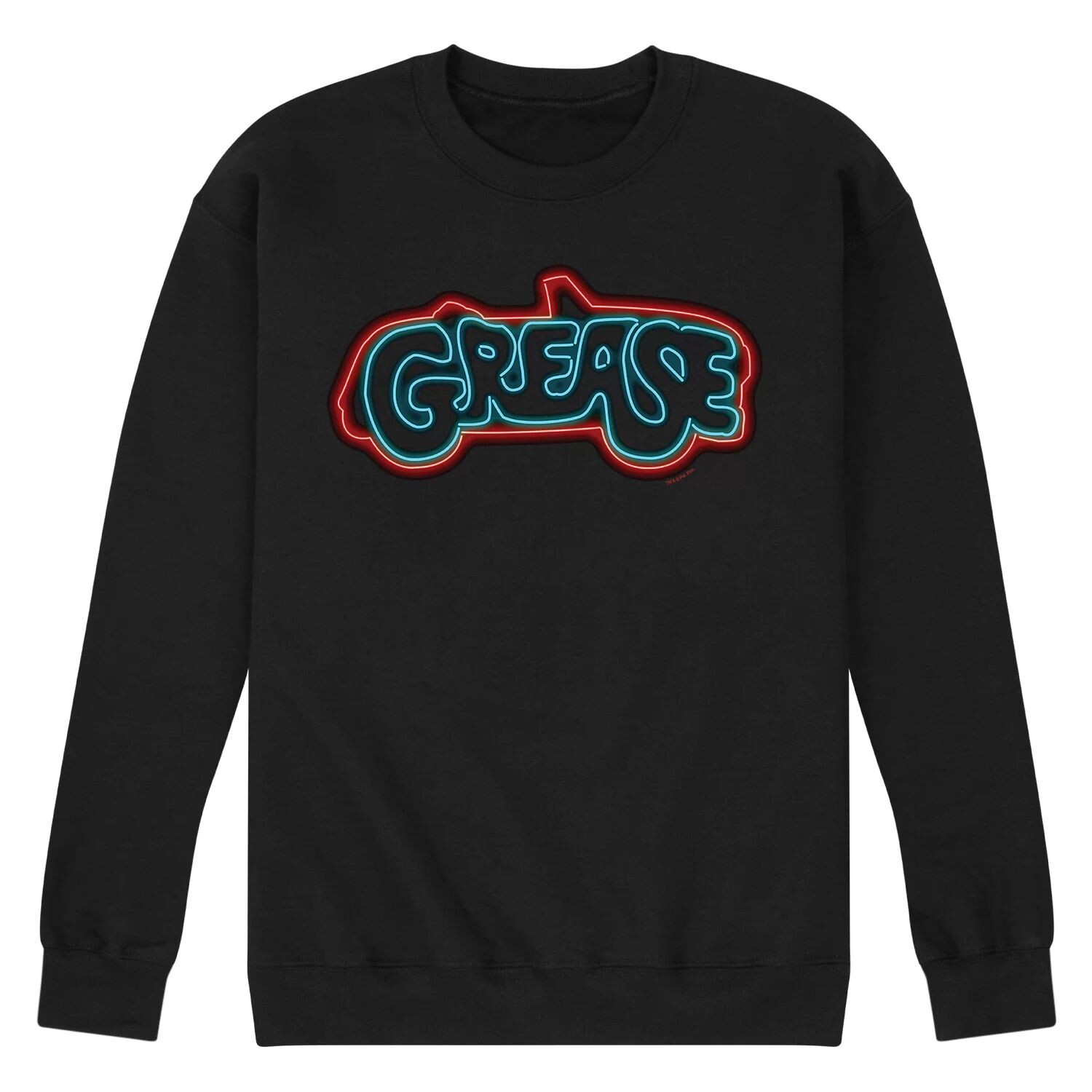 

Мужской свитшот с неоновым логотипом Grease Licensed Character