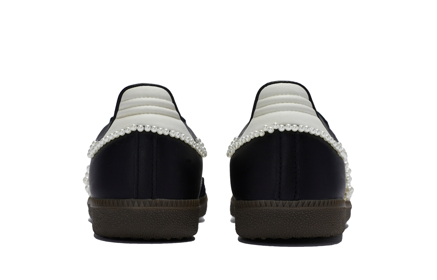 Кроссовки Adidas Originals Samba Series Unisex B75807, черный/белый — фото 3