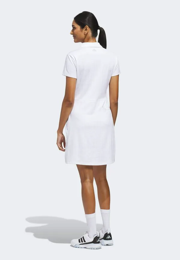 Спортивное платье из жаккардовой ткани ltimate 365 Adidas Performance, White — фото 2