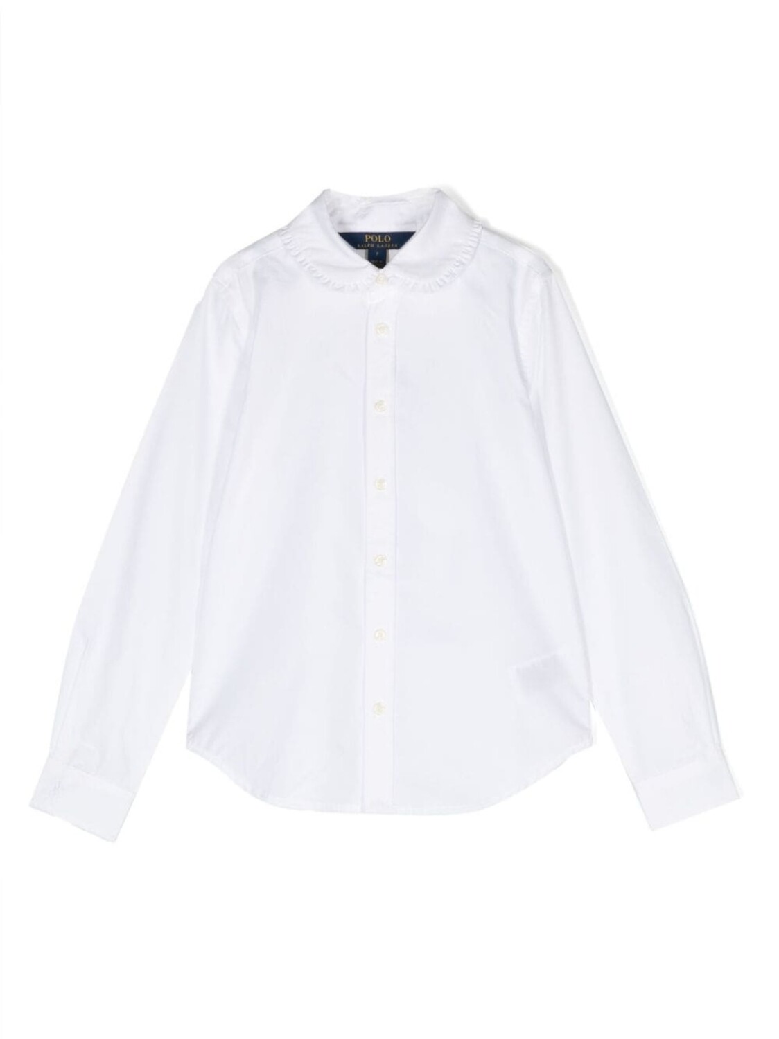 

Ralph Lauren рубашка с оборками, белый