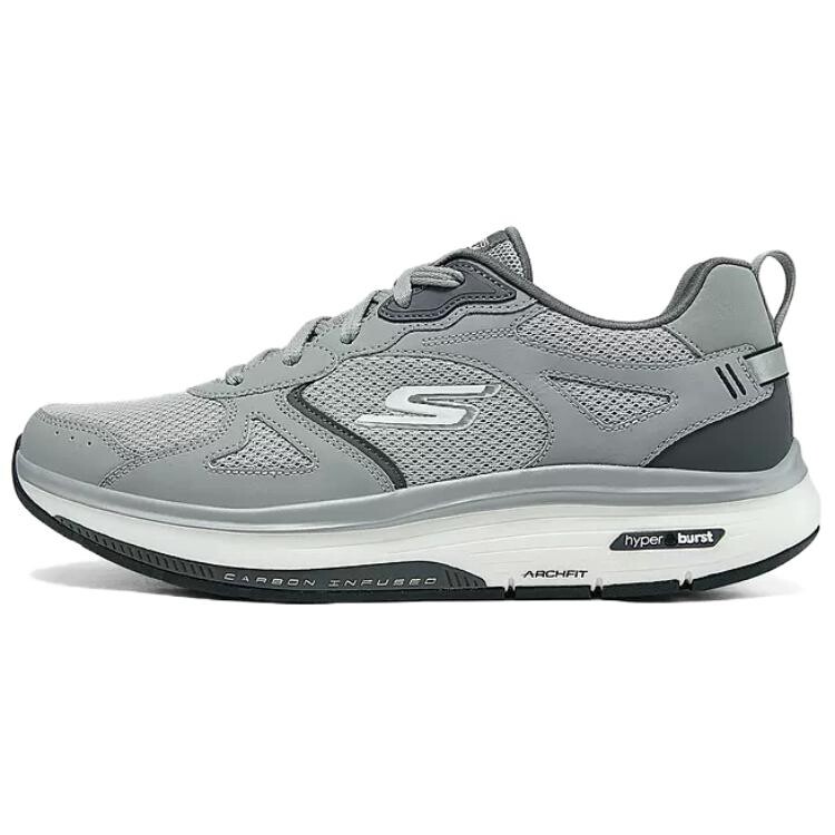 

Кроссовки мужские GO WALK для бега мужские с низким верхом серые Skechers