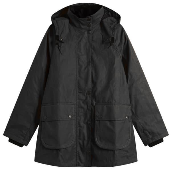 

Парка с воротником-стойкой X margaret howell Barbour, черный