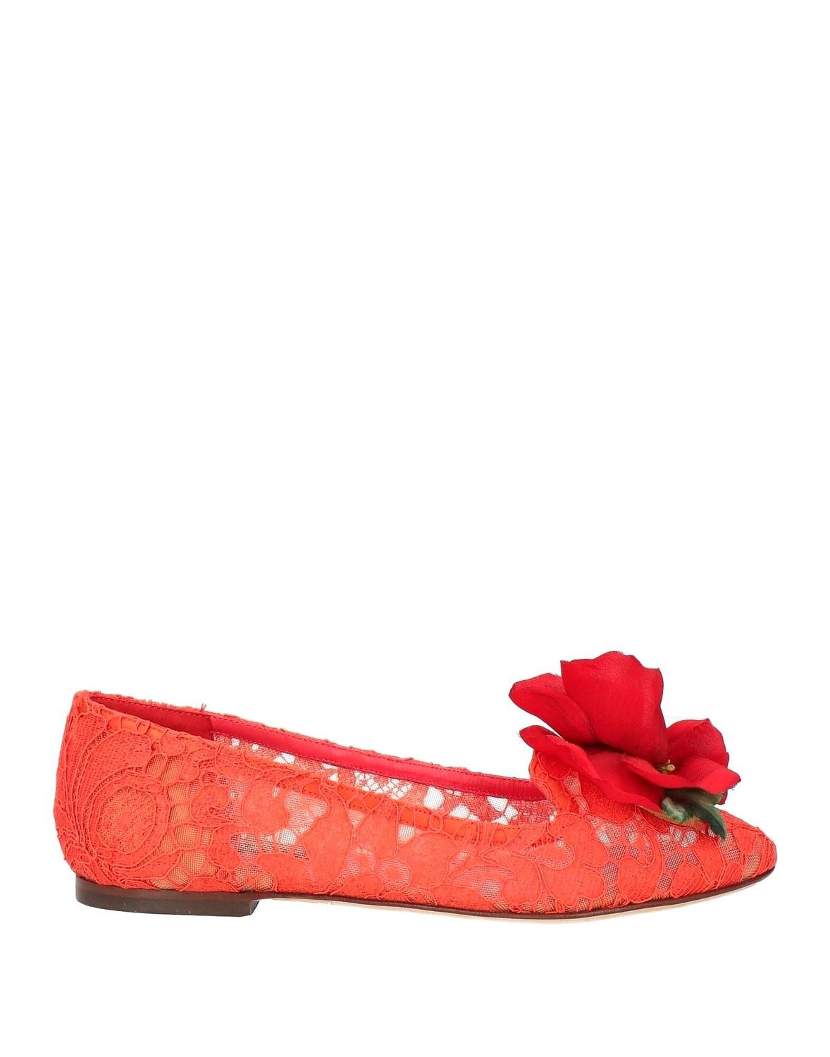 Лоферы Dolce&Gabbana, коралловый
