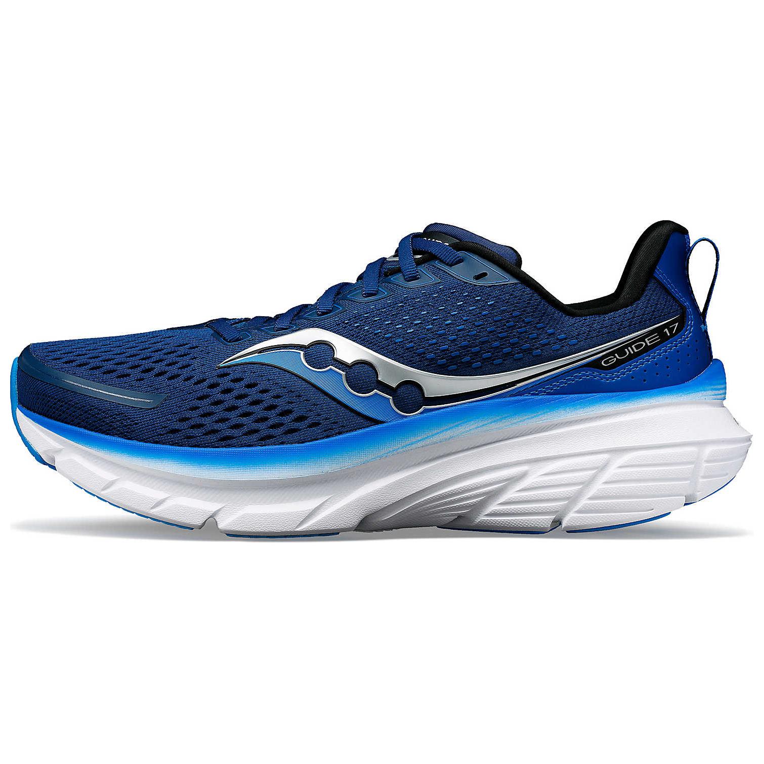 

Гид 17 Нави Кобальт Saucony, Синий/Серебристый