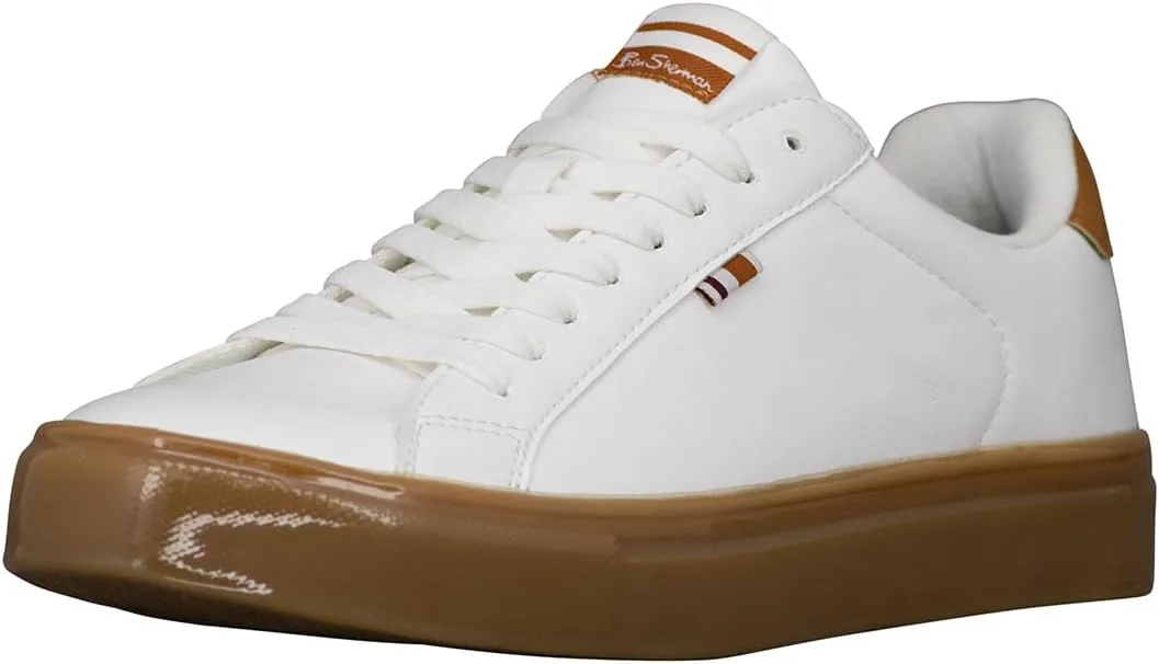 Мужские кроссовки Ben Sherman Crowley в ретро стиле, белый — фото 2