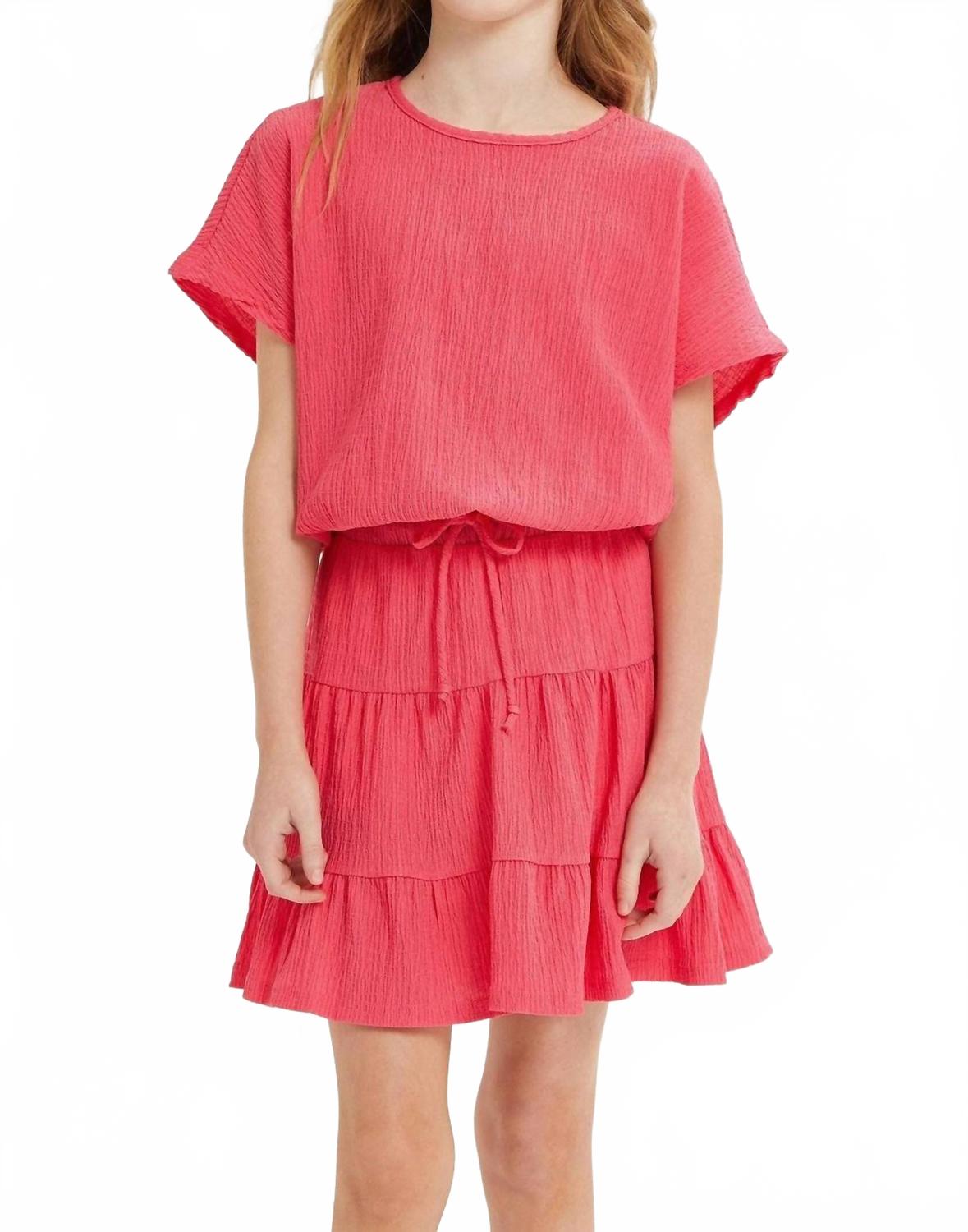 

Good Girl Топ с эластичным поясом, розовый