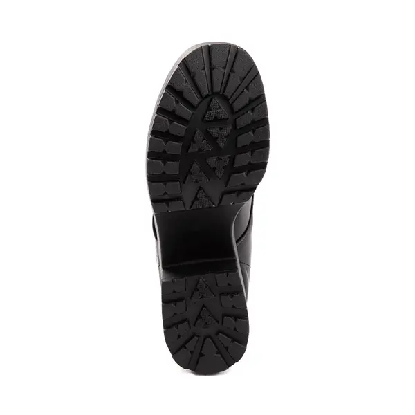 Ботинки Womens KOI Footwear Astro Star & Moon Platform Boot, цвет Black/Silver — фото 3