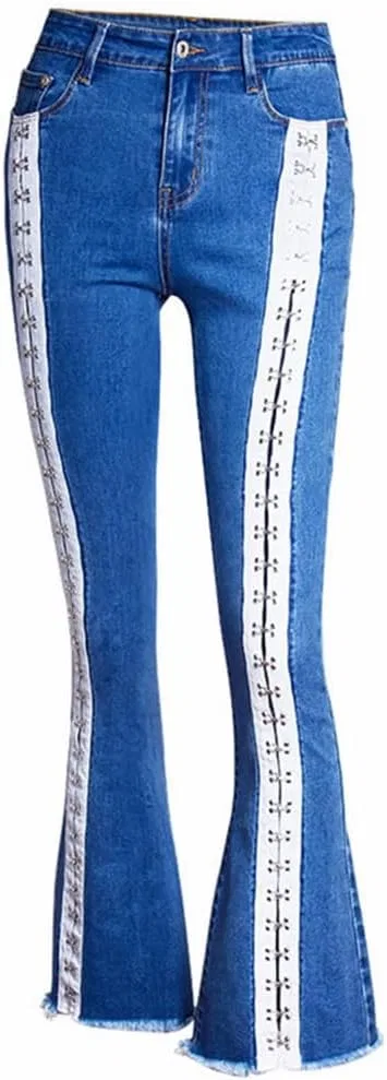 Джинсы женские, зауженные, Blue