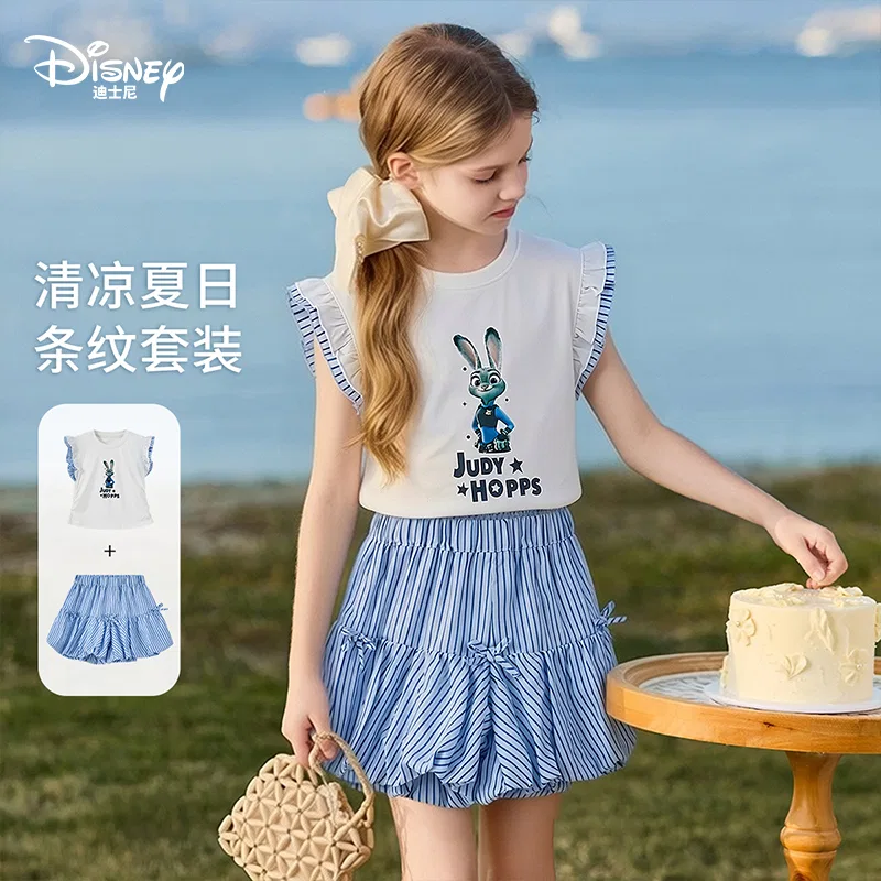 Детский костюм с юбкой Disney белый — фото 4