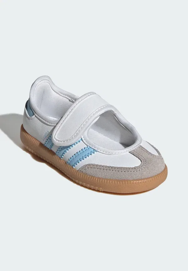 Детские кроссовки Adidas Originals, облачно-белый/ясное небо/жевательная резинка — фото 2