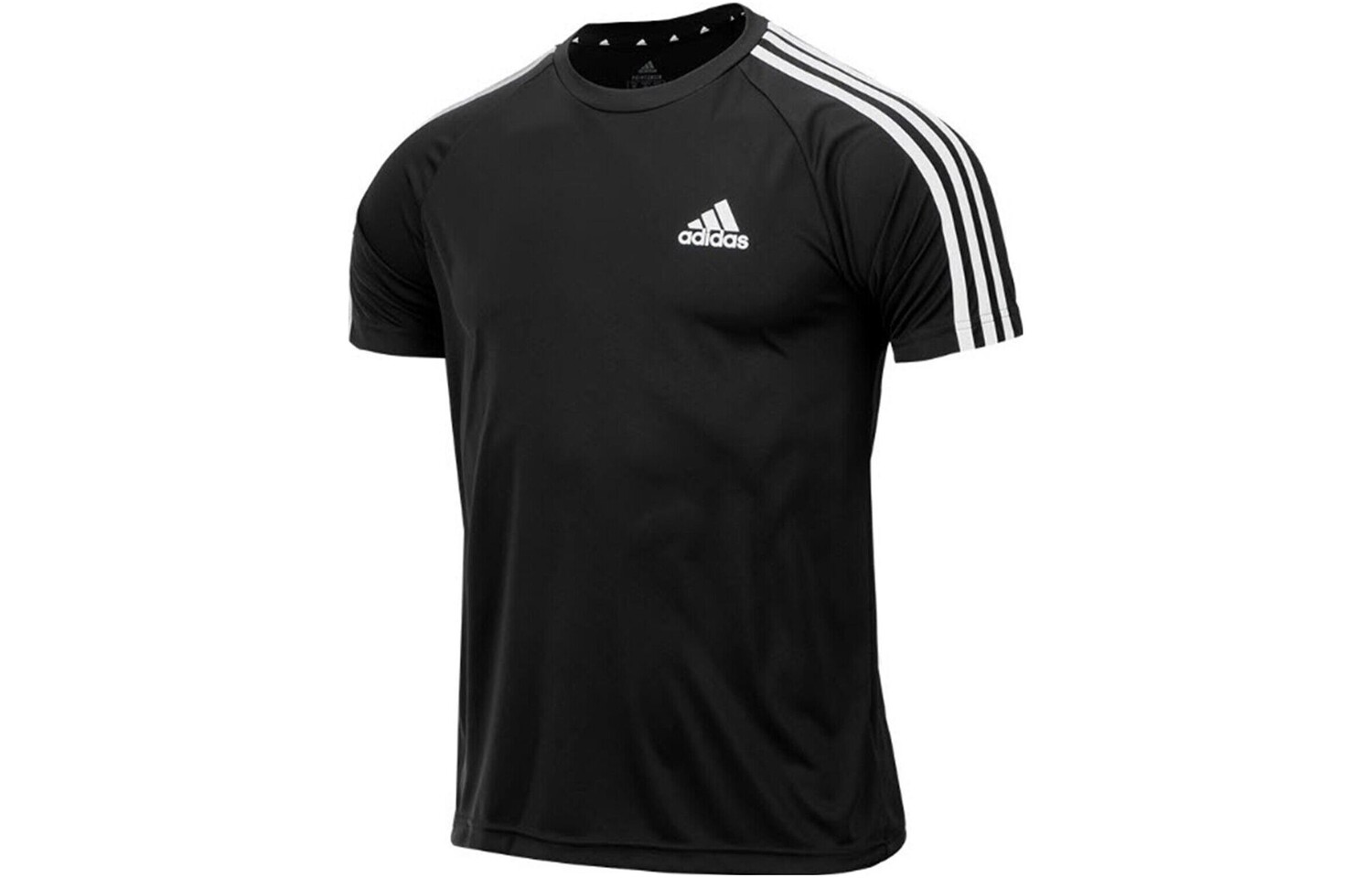 

Футболка мужская черная Adidas, черный