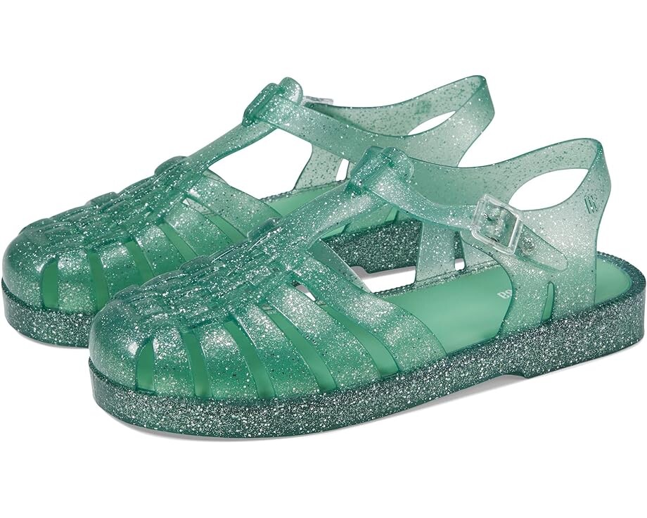 

Сандалии Mini Melissa Mini Possession Finaldeano, цвет Green/Glitter/Silver