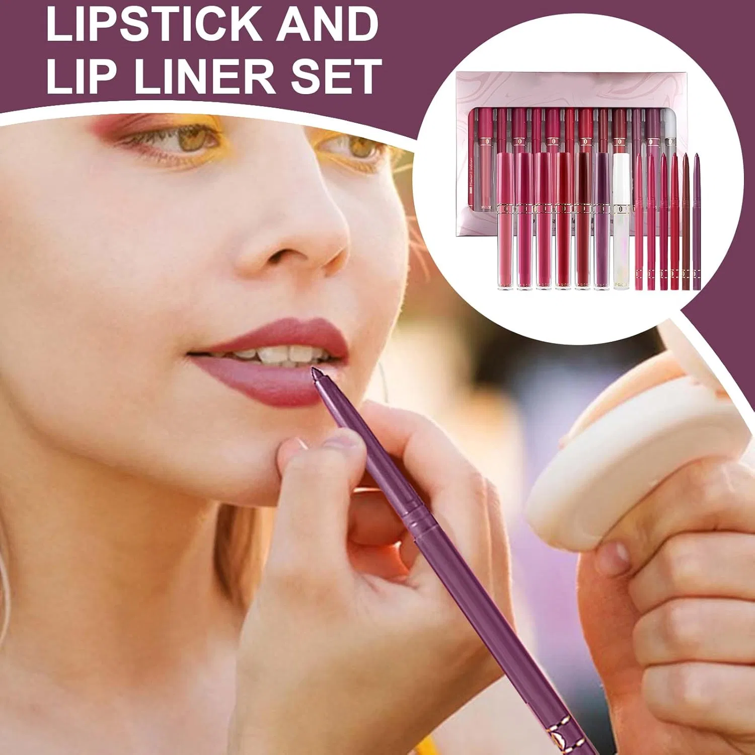 Блеск для губ Hydrating Lip Gloss Liner Included — фото 2