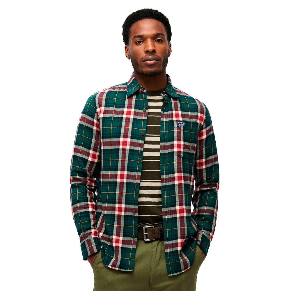 

Рубашка Superdry Lumber, разноцветный