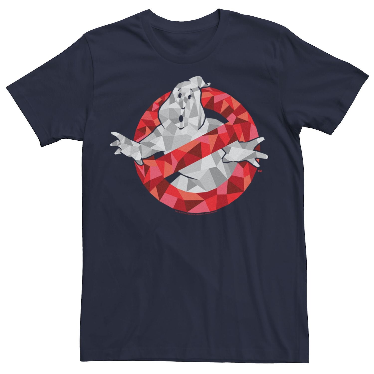 

Мужская футболка с рисунком Ghostbusters Poly Busters Licensed Character