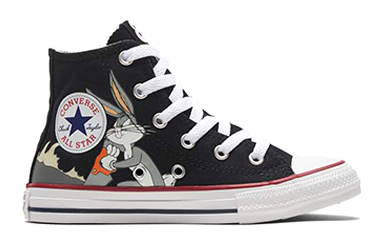 Кеды Converse Looney Tunes X Chuck Taylor All Star High PS '80th Anniversary - Bugs Bunny's Mischief' — фото 2