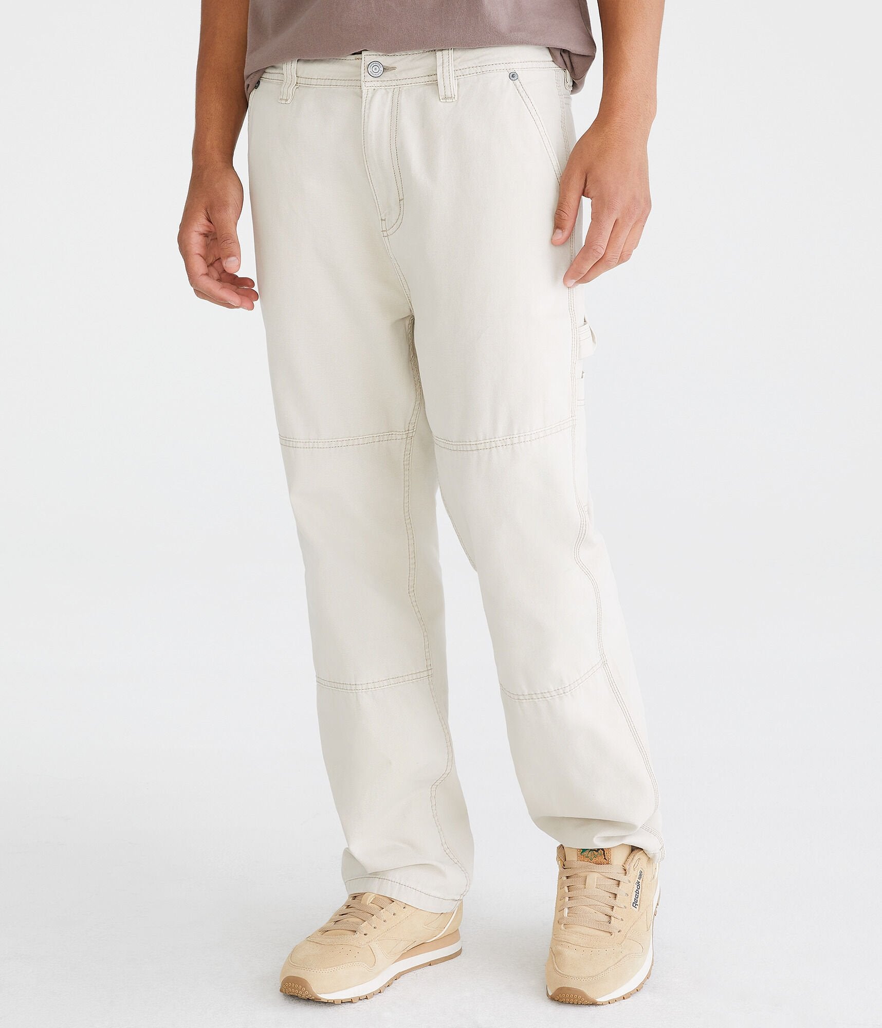 

Штаны плотника Aeropostale, бежевый