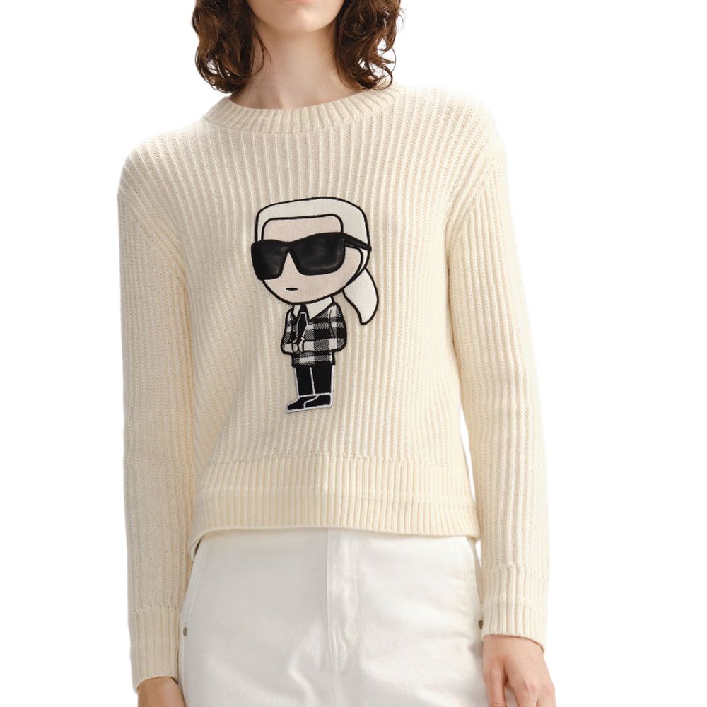 

Свитер KARL LAGERFELD FW23 женский KARL LAGERFELD / Karl Lagerfeld Jeans, бежевый