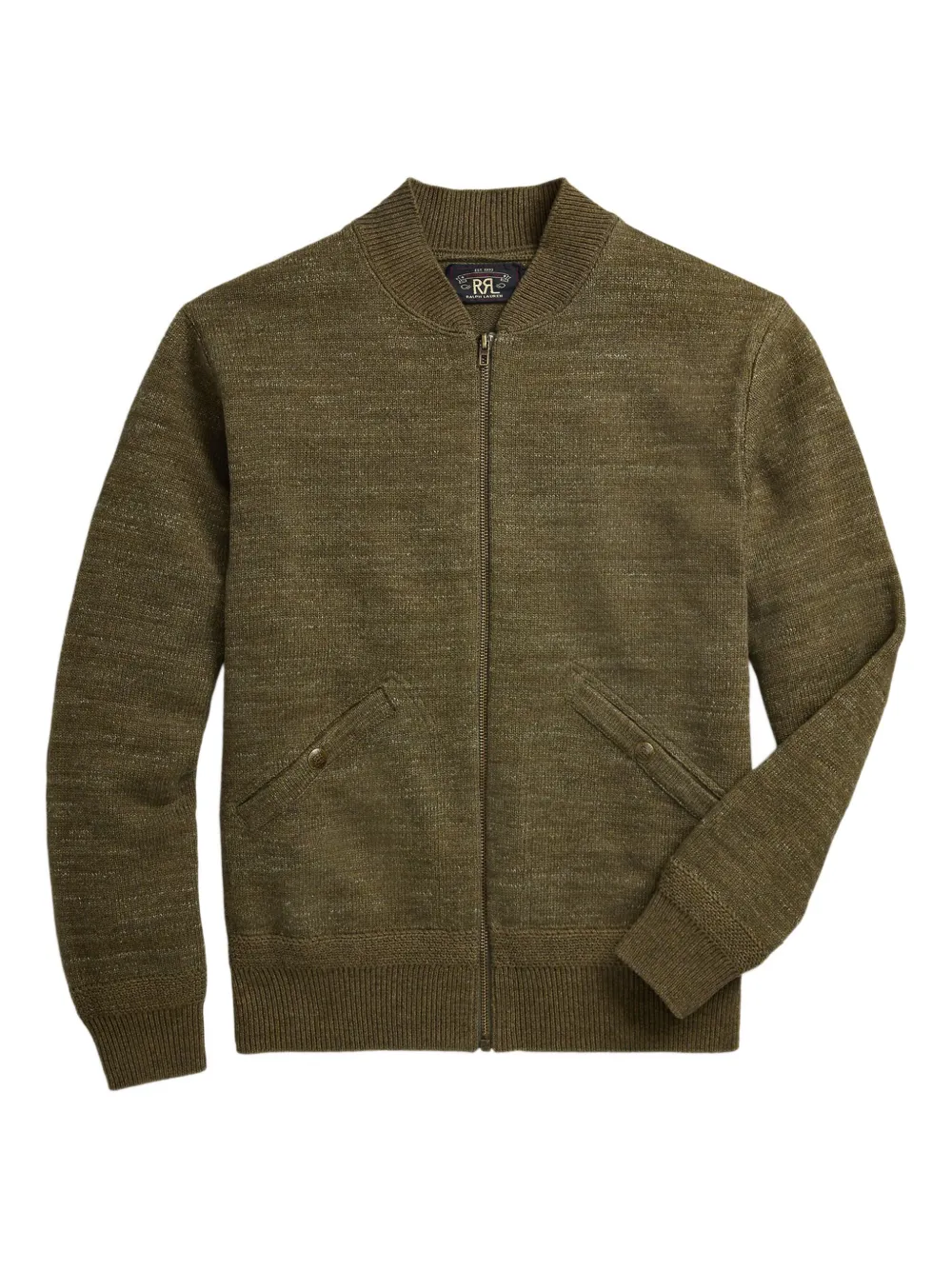 

Кардиган на молнии Ralph Lauren RRL, зеленый