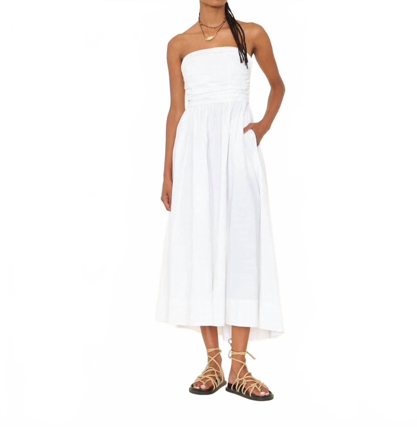 

Платье Clea в белом цвете XIRENA