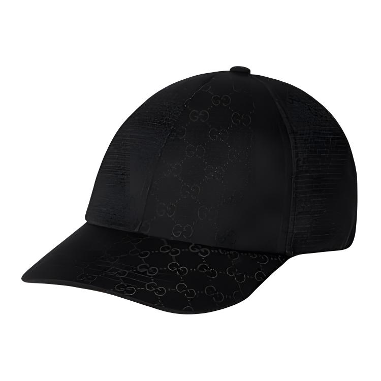 Gg Ripstop бейсболка GUCCI, черный — фото 3