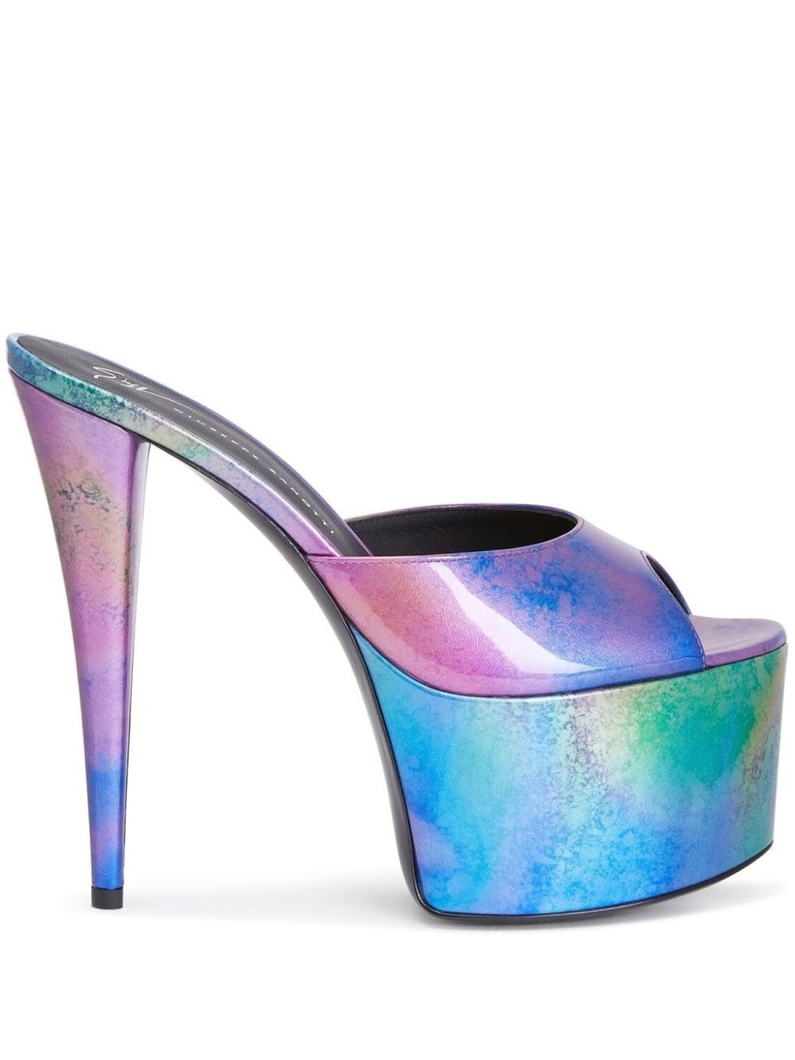 

Giuseppe Zanotti мюли Gz Aida 150 на платформе, разноцветный