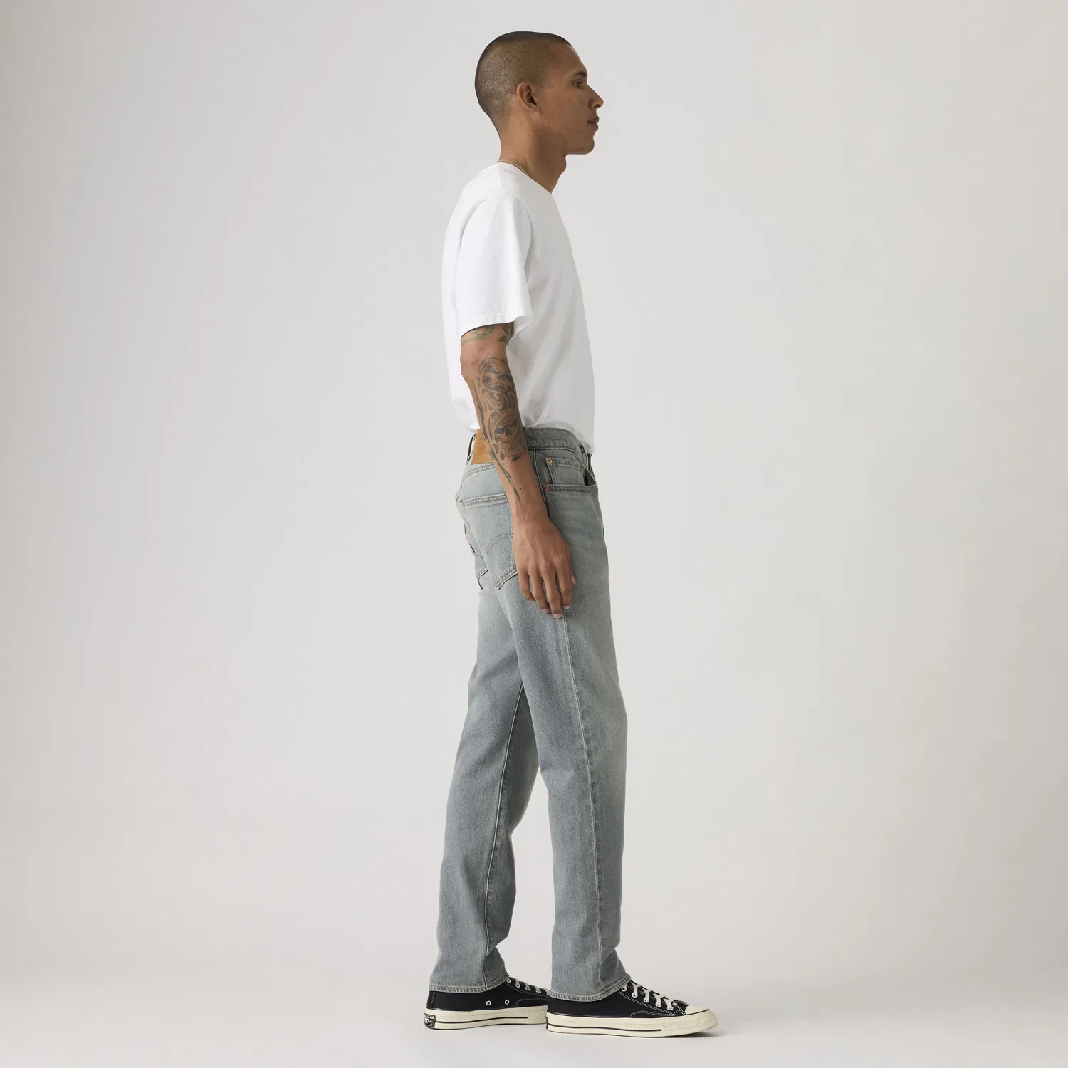 Мужские джинсы 502 Taper Levi's, Blue Grey Wash — фото 4
