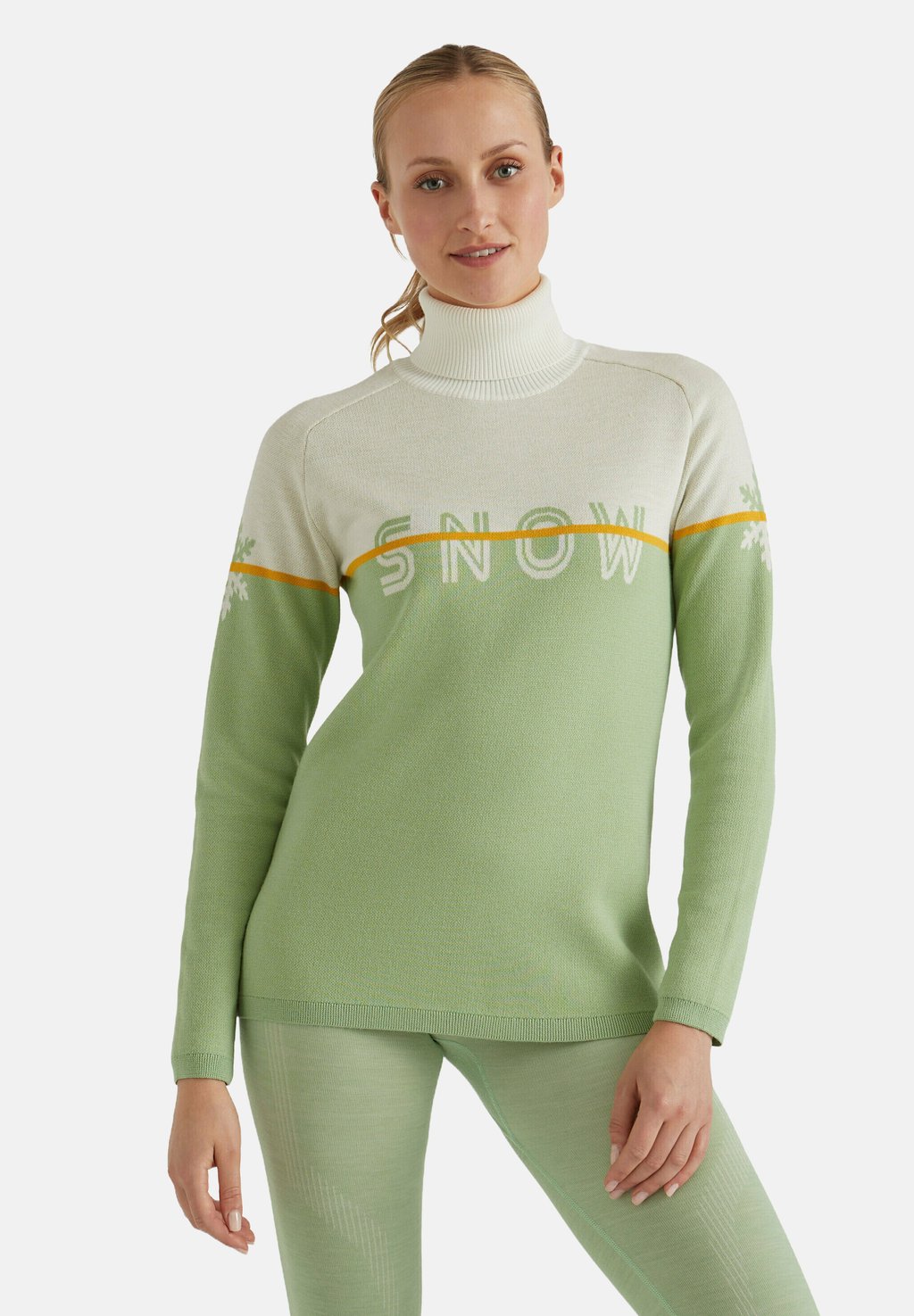 

Свитер SKIING FALKE, светло-зеленый