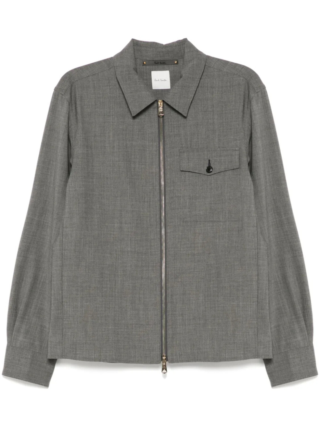 

Куртка-рубашка на молнии Paul Smith, серый