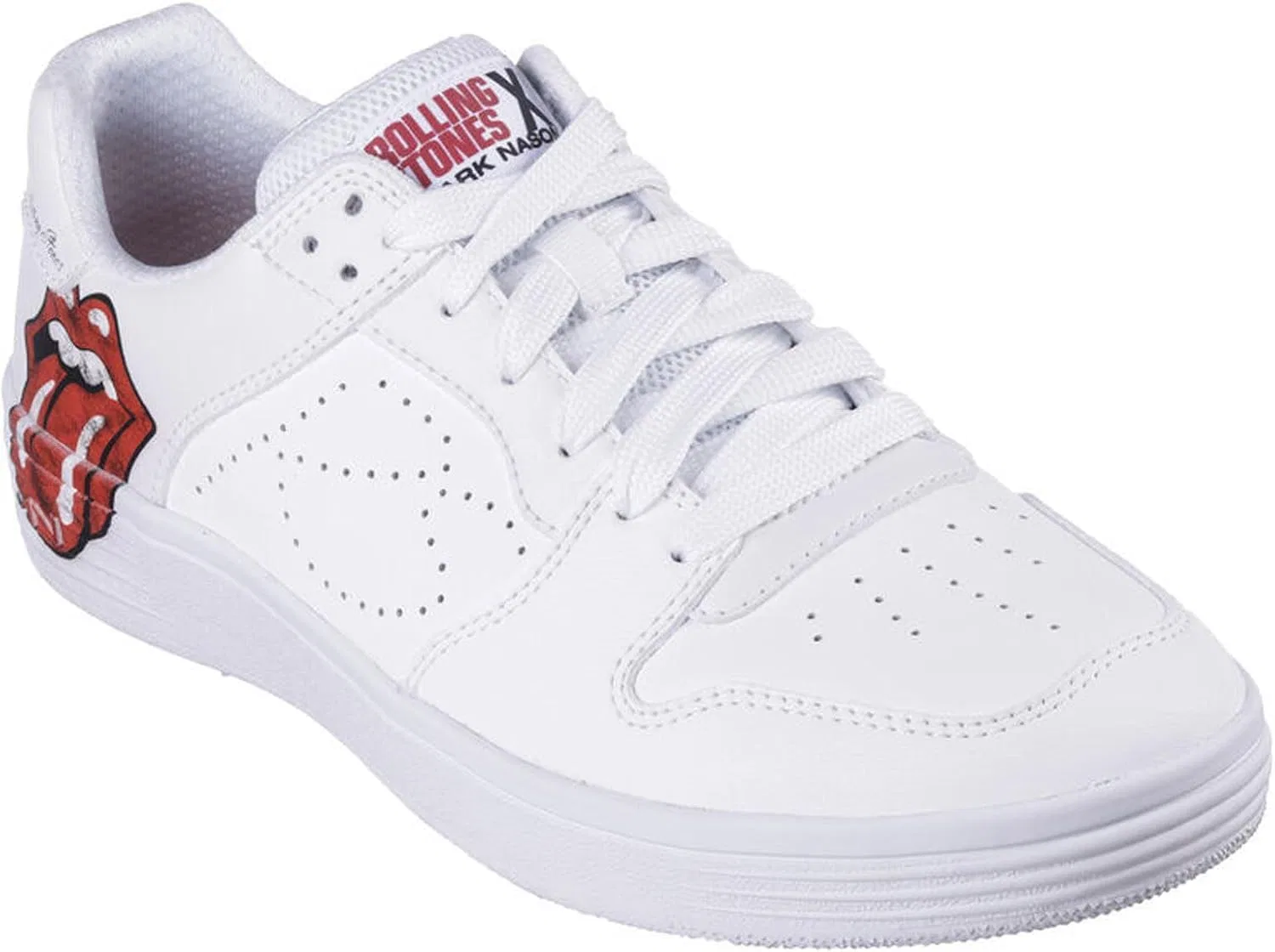 Мужские кроссовки Skechers Palmilla Rolling Stones Marquee, артикул 210748, белый