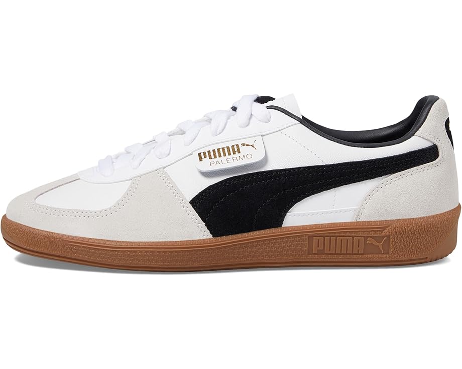 Кроссовки PUMA Palermo Shoes, цвет PUMA White/Vapor Gray/Gum — фото 4